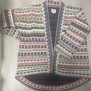 Multicolor Knit Women's Jacket